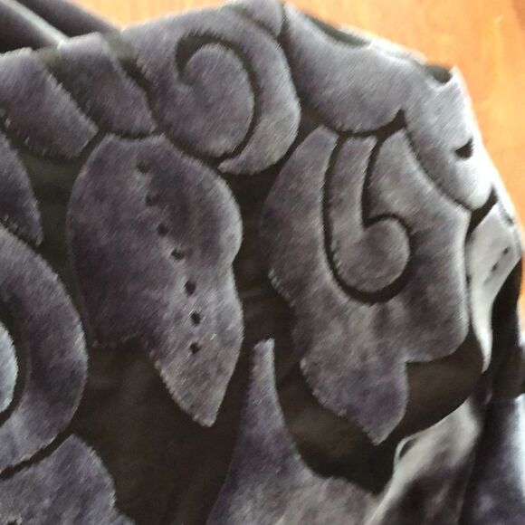 The Vintage Shop velvet body con dress M Gray - Picture 3 of 8